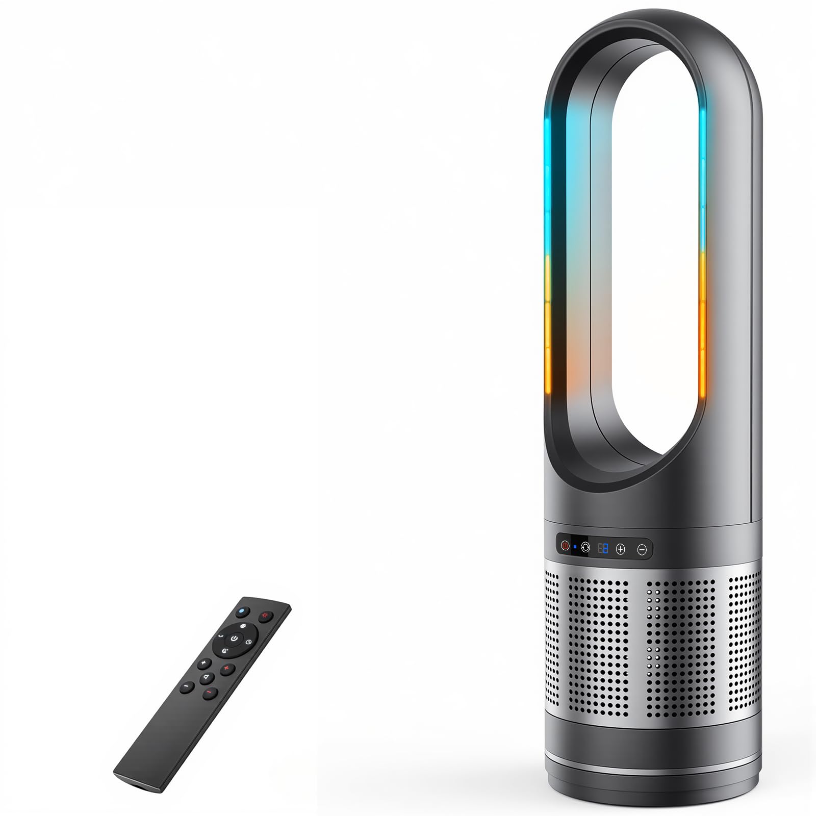 タワーファン 羽根なし&DCモーター　タワー型扇風機　サーキュレーター Amazon | 扇風機 タワーファン LRIO タワーファン 【羽根なし&DC